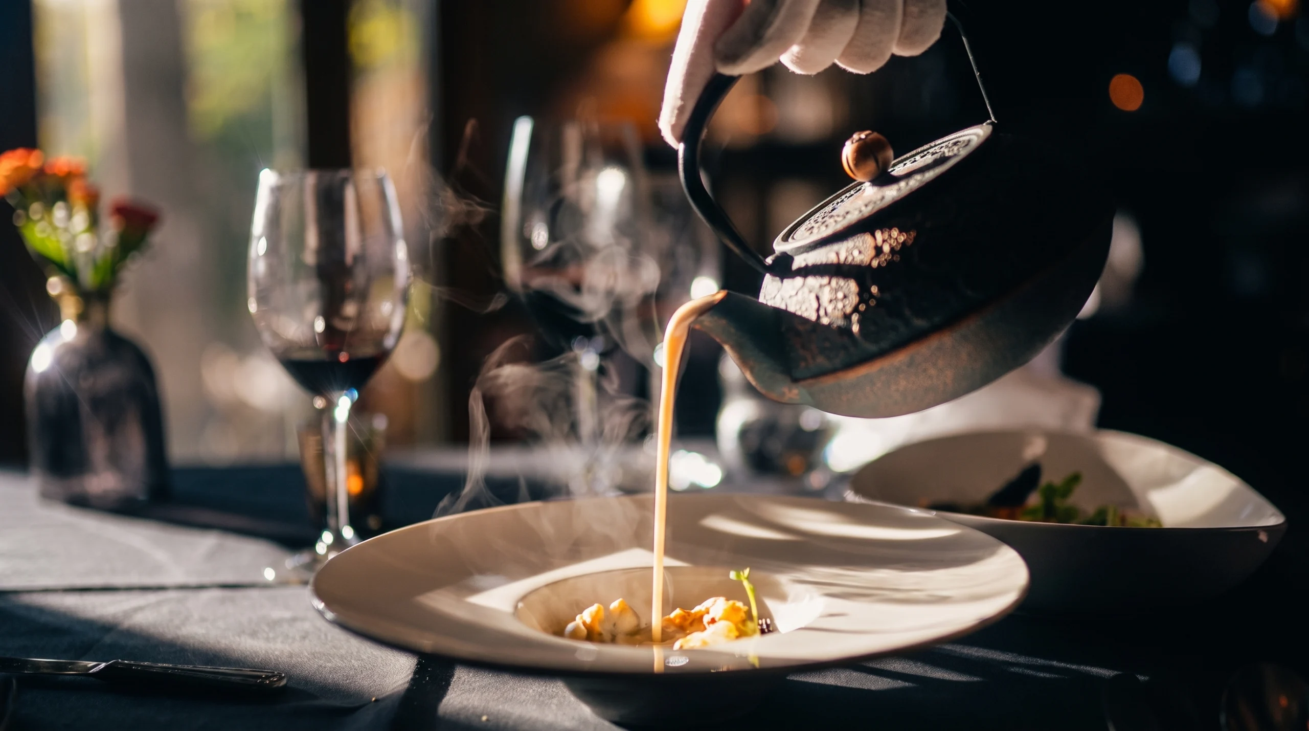 Mana Catering Culinary Flame Saute